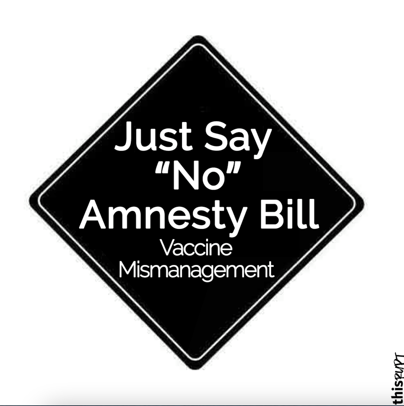 Amnesty Bill: the art of covering your ass