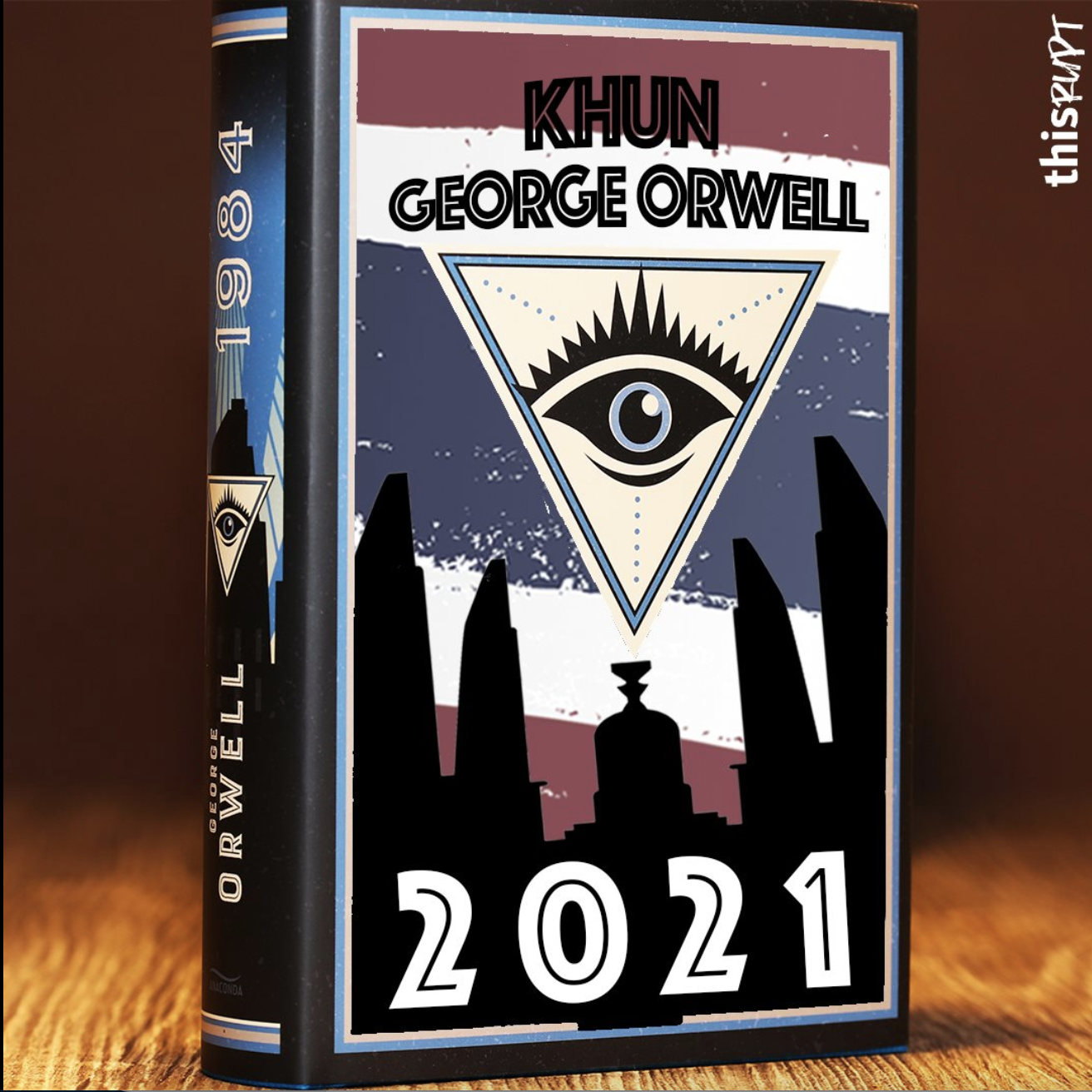 “Blimey, this country has got more than enough materials for a new book,” George Orwell