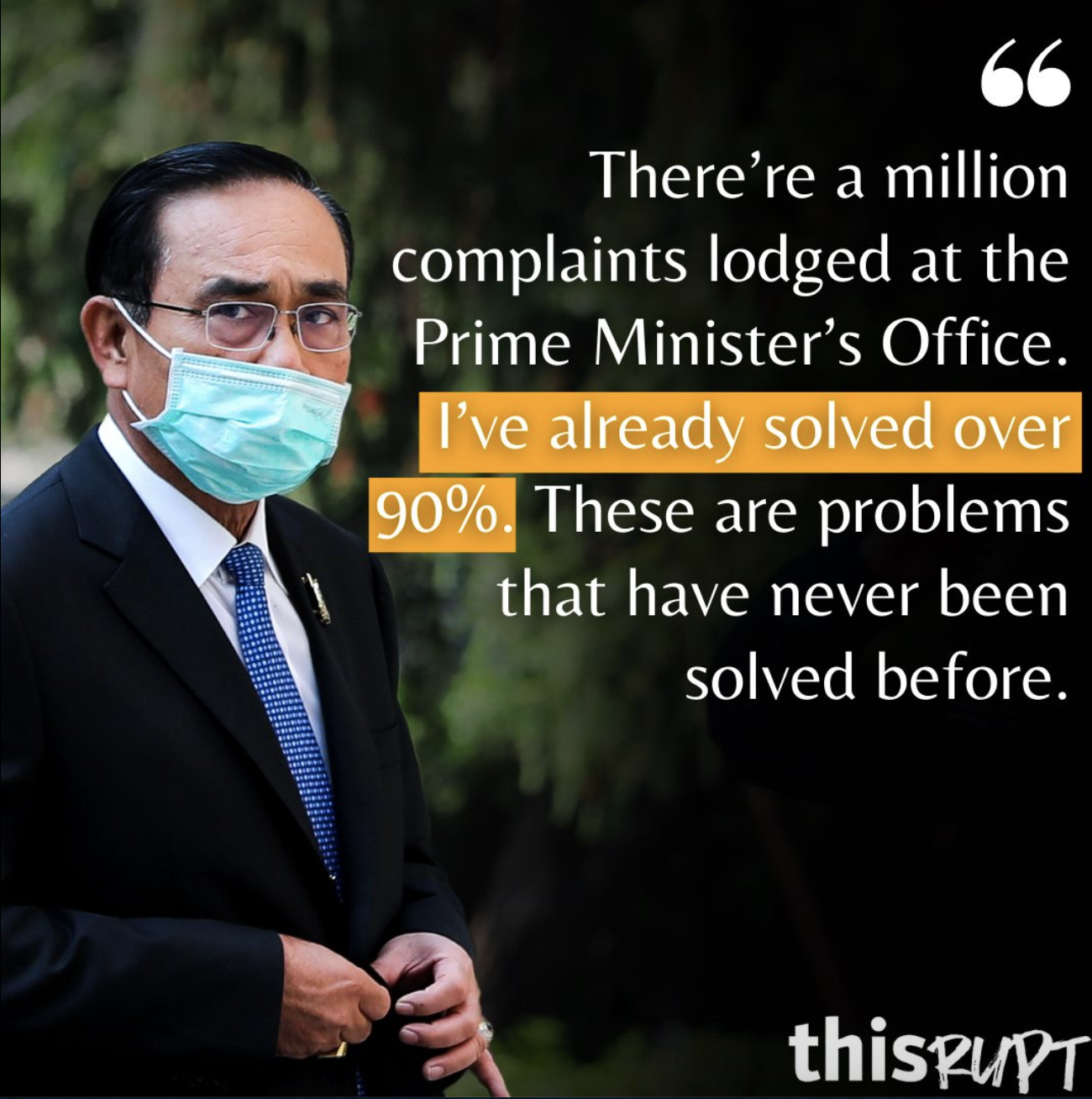 10 delicious quotes: the world according to General Prayut