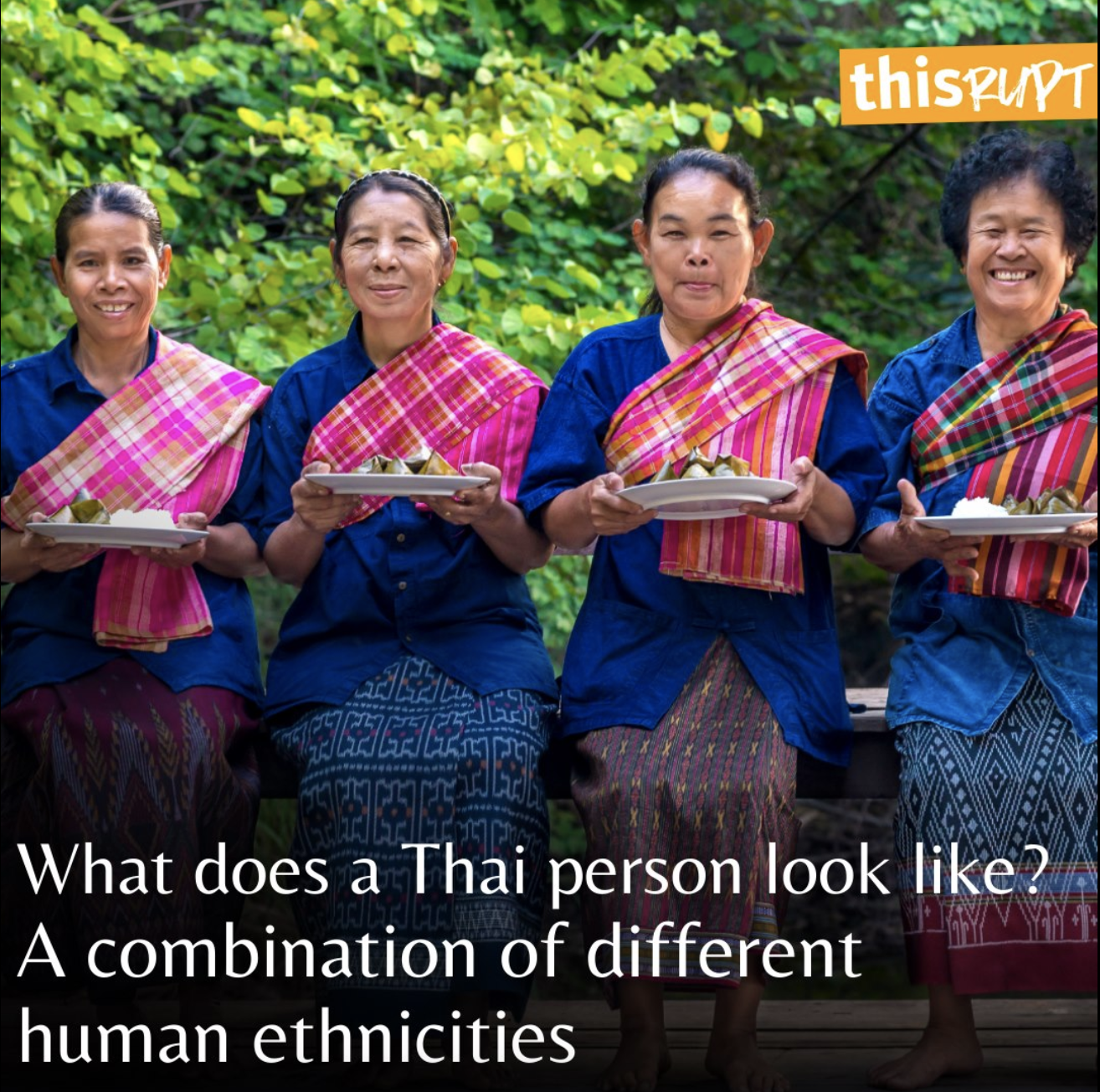 What does a Thai person look like?
