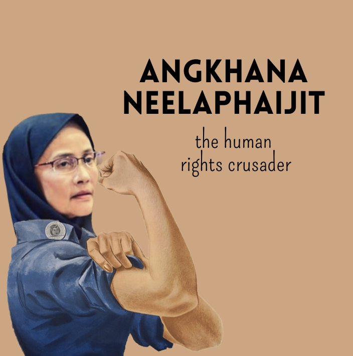 Angkhana Neelaphaijit, the human rights crusader